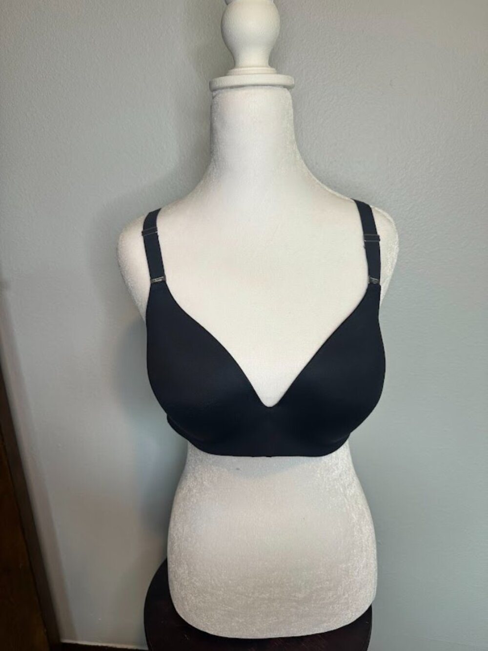 Soma Natalie Black Seamless Wireless T-Shirt Bra - 36C